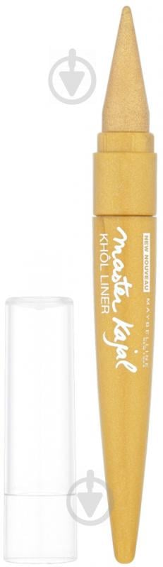 Олівець для очей Maybelline New York Master Kajal Khol Liner східне золото 4 г - фото 2