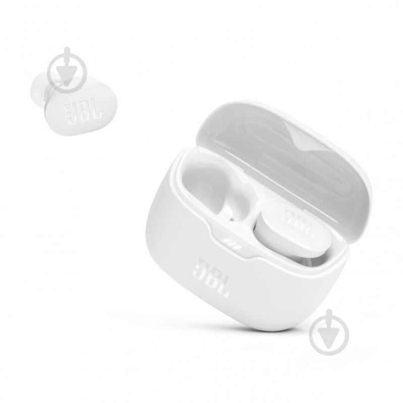 Гарнитура JBL Tune Buds white (JBLTBUDSWHT) - фото 10