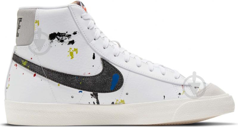 Кроссовки мужские демисезонные Nike Blazer Mid '77 DC7331-100 р.42,5 белые - фото 2