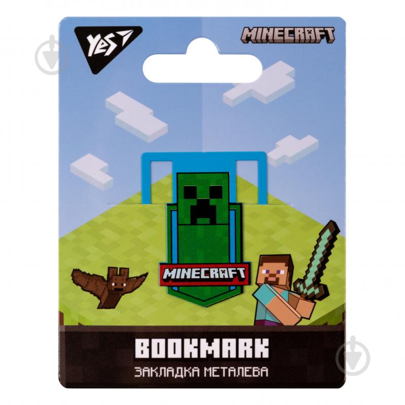 Закладинка металева Minecraft 707838 YES - фото 1 Закладинка металева Minecraft 707838 YES - фото 1