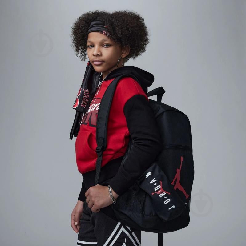 Рюкзак Jordan JAN AIR SCHOOL BACKPACK L 9B0503-023 24 л чорний - фото 8