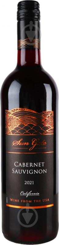 Вино Sun Gate красное сухое 125% ​​Cabernet-Sauvignon 0,75 л - фото 1