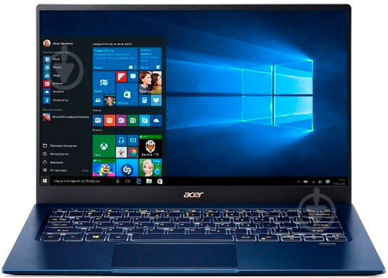 Ноутбук Acer Swift 5 SF514-54T 14" (NX.HHUEU.00H) blue - фото 2