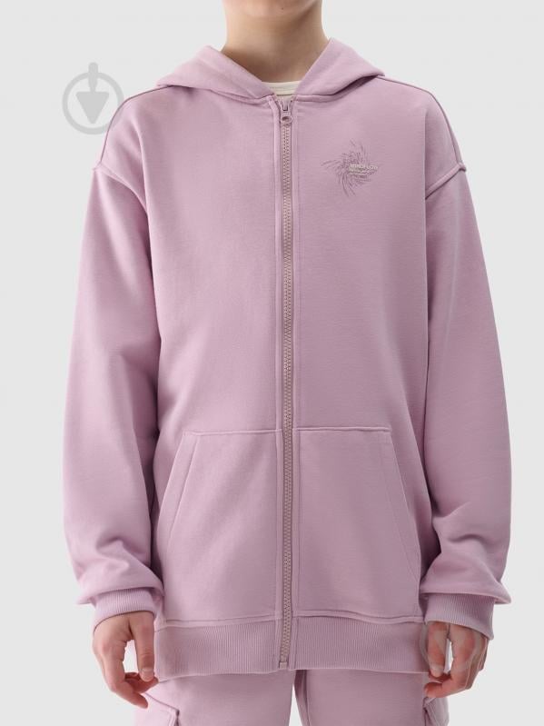 Джемпер 4F SWEATSHIRT F1482 4FJWSS25TSWSF1482-52S р.164 рожевий - фото 6 Джемпер 4F SWEATSHIRT F1482 4FJWSS25TSWSF1482-52S р.164 рожевий - фото 6