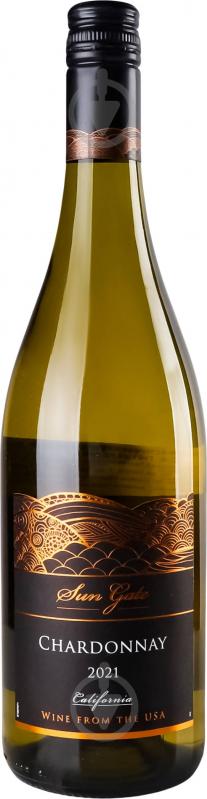 Вино Sun Gate белое сухое 125% Chardonnay 0,75 л - фото 1 Вино Sun Gate белое сухое 125% Chardonnay 0,75 л - фото 1