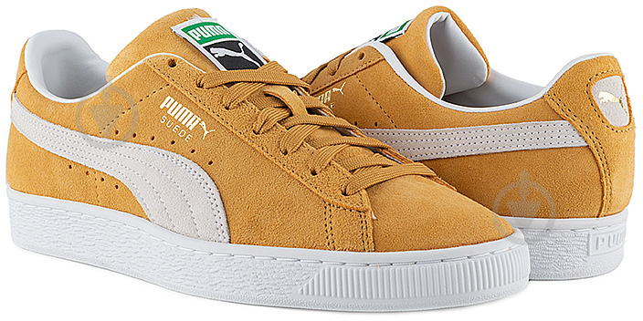 Кроссовки мужские Puma SUEDE CLASSIC XXI 37491505 р.45 желтые - фото 4