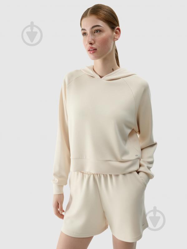 Джемпер 4F SWEATSHIRT F1562 4FWSS25TSWSF1562-83S р.2XL бежевий - фото 1