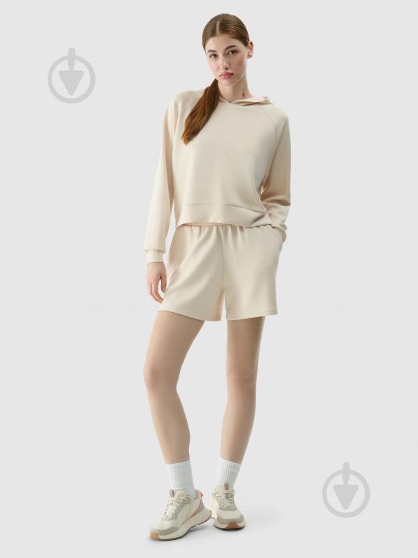 Джемпер 4F SWEATSHIRT F1562 4FWSS25TSWSF1562-83S р.2XL бежевий - фото 4