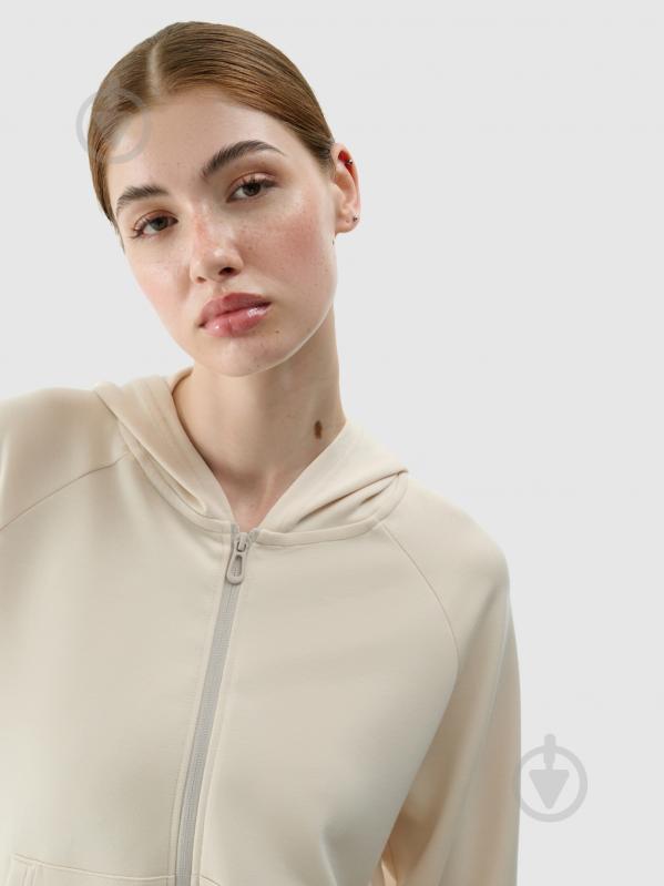 Джемпер 4F SWEATSHIRT F1577 4FWSS25TSWSF1577-83S р.2XL бежевый - фото 5 Джемпер 4F SWEATSHIRT F1577 4FWSS25TSWSF1577-83S р.2XL бежевый - фото 5