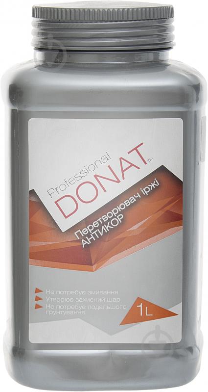 Преобразователь ржавчины  Donat PROFESSIONAL 1 л - фото 1