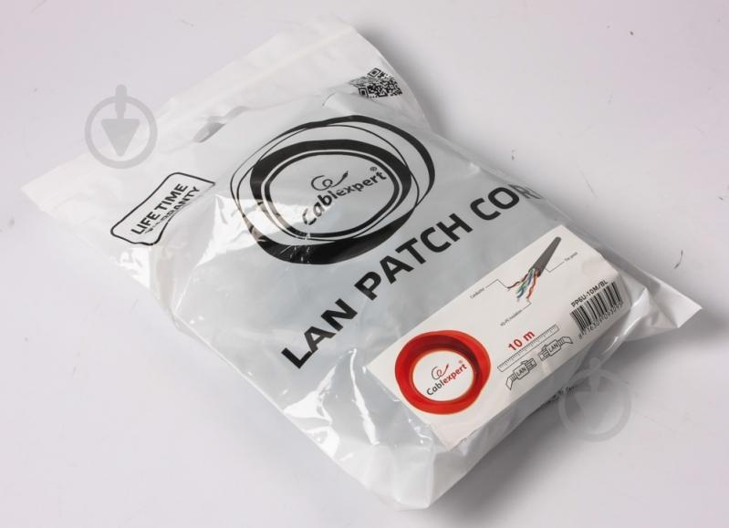 Патч-корд Cablexpert 10 м чорний (PP6U-10M/BL) UTP категорія 6 литий - фото 3 Патч-корд Cablexpert 10 м чорний (PP6U-10M/BL) UTP категорія 6 литий - фото 3