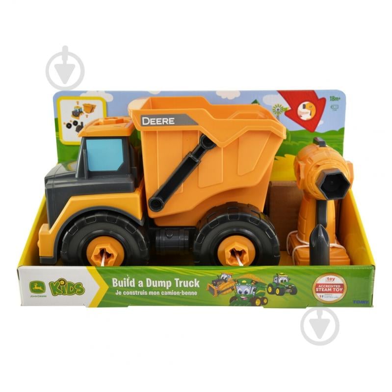 Ігровий набір Tomy Збери самоскид 124719 - фото 4 Ігровий набір Tomy Збери самоскид 124719 - фото 4