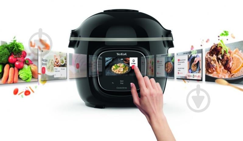ВИТРИНА! Мультиварка Tefal Cook4me Touch CY912830 - фото 21