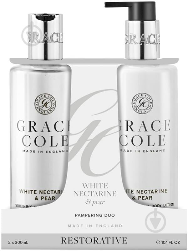Набор GRACE COLE для тела White Nectarine & Pear Duo - фото 1