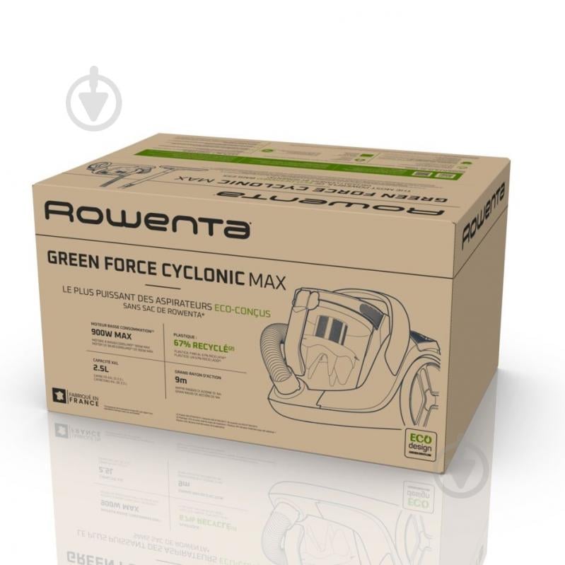 ВІТРИНА! Пилосос Rowenta Green Force Cyclonic Max RO7B13EA red/black - фото 6 ВІТРИНА! Пилосос Rowenta Green Force Cyclonic Max RO7B13EA red/black - фото 6
