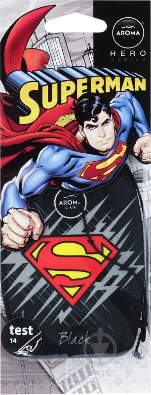 Ароматизатор подвесной MTM супермен black - фото 1