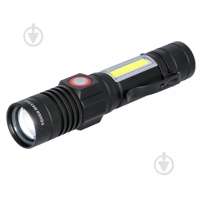 Фонарь Tough Master USB 300 lm TM-LMF300 черный - фото 4 Фонарь Tough Master USB 300 lm TM-LMF300 черный - фото 4