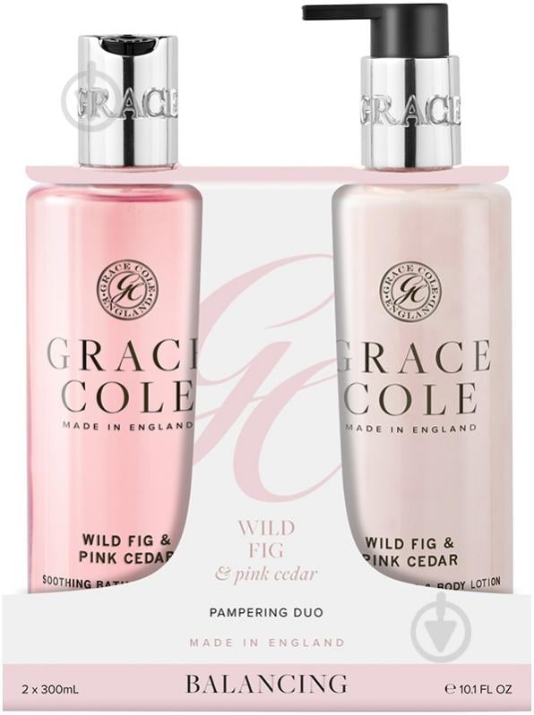 Набор GRACE COLE для тела Wild Fig & Pink Cedar Duo - фото 1 Набор GRACE COLE для тела Wild Fig & Pink Cedar Duo - фото 1