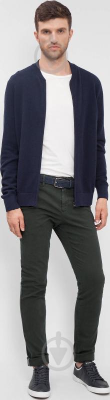 Брюки Tommy Hilfiger DENTON CHINO CO PIQUE STR GMD MW0MW02352-94 34-32 серый - фото 4