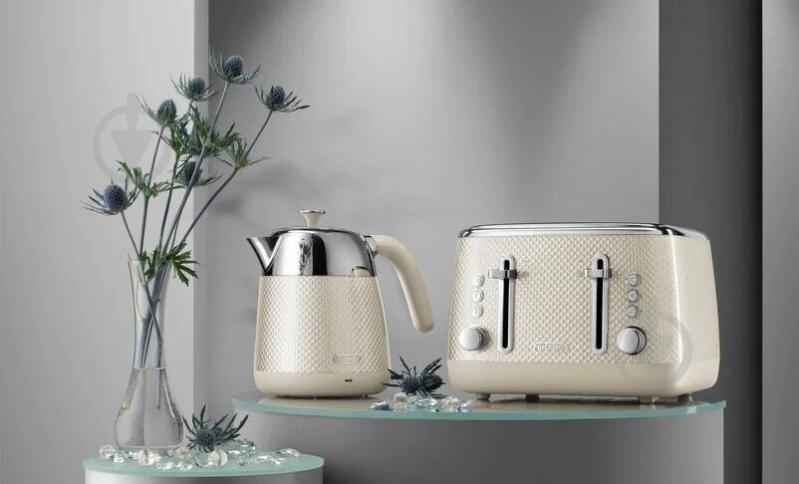 ВИТРИНА! Электрочайник Delonghi KBL 2001 W Luminosa - фото 4