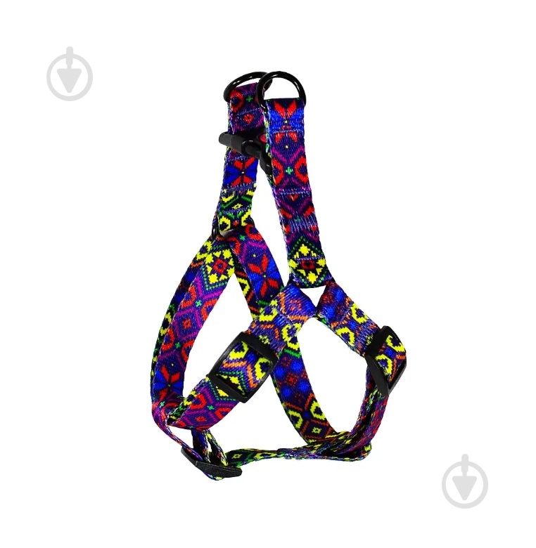 Шлея Lucky Pet Орнамент капрон 20мм/45-64см/903 - фото 1