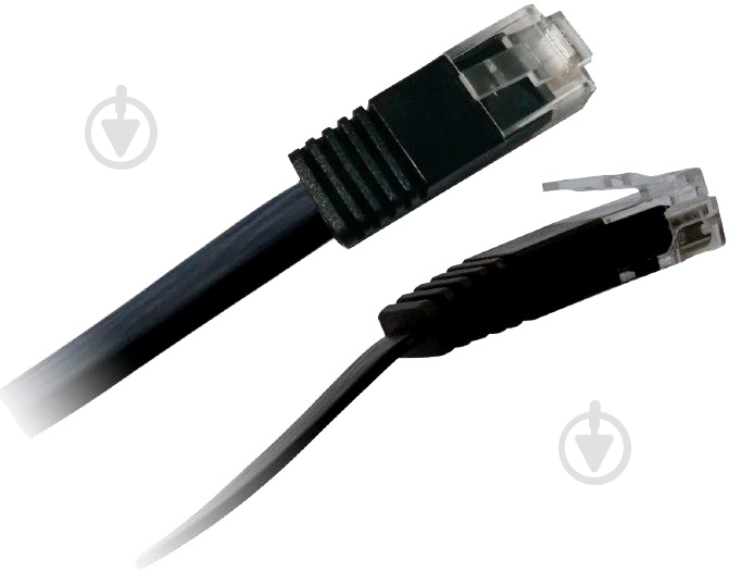 Патч-корд Cablexpert UTP 1 м черный (PP6UF-1M/BK) - фото 2