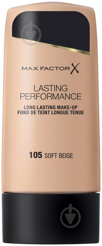 Тональна основа Max Factor LASTING PERFORMANCE № 105 натурально-бежевий 35 мл - фото 1