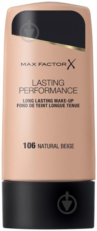 Тональная основа Max Factor LASTING PERFORMANCE № 106 легкий загар 35 мл - фото 1