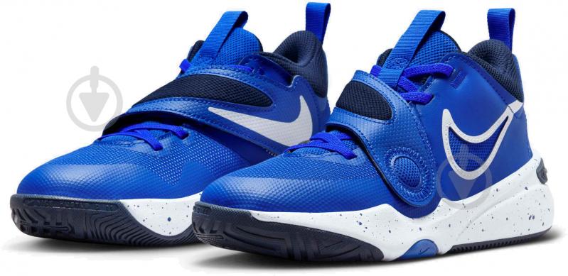 Кроссовки детские демисезонные Nike TEAM HUSTLE D 11 DV8996-400 р.38,5 синие - фото 5