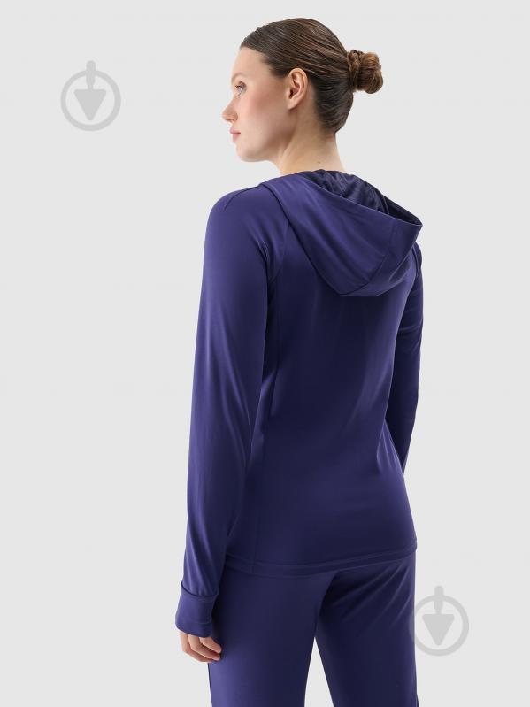 Джемпер 4F SWEATSHIRT FNK F467 4FRSS25TFSWF467-30S р.2XL синій - фото 3 Джемпер 4F SWEATSHIRT FNK F467 4FRSS25TFSWF467-30S р.2XL синій - фото 3