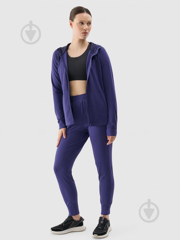 Джемпер 4F SWEATSHIRT FNK F467 4FRSS25TFSWF467-30S р.2XL синій - фото 4 Джемпер 4F SWEATSHIRT FNK F467 4FRSS25TFSWF467-30S р.2XL синій - фото 4