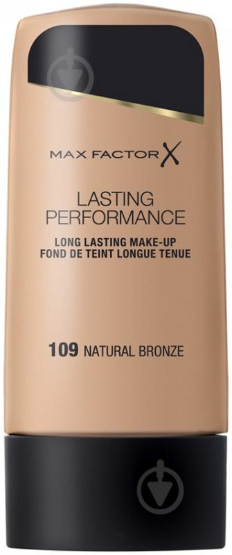 Тональная основа Max Factor LASTING PERFORMANCE № 109 темный загар 35 мл - фото 1