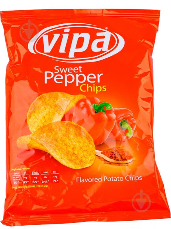 Чипси VIPA Солодкий перець 75г - фото 1 Чипси VIPA Солодкий перець 75г - фото 1
