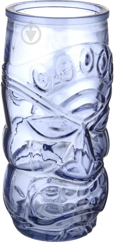 Склянка висока San Miguel Tiki блакитно-сіра 550 мл 1 шт. - фото 2