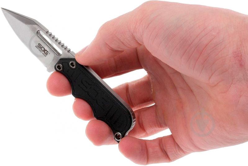 Нож SOG Instinct Mini G10 Handle (NB1002-CP) 25117 - фото 9