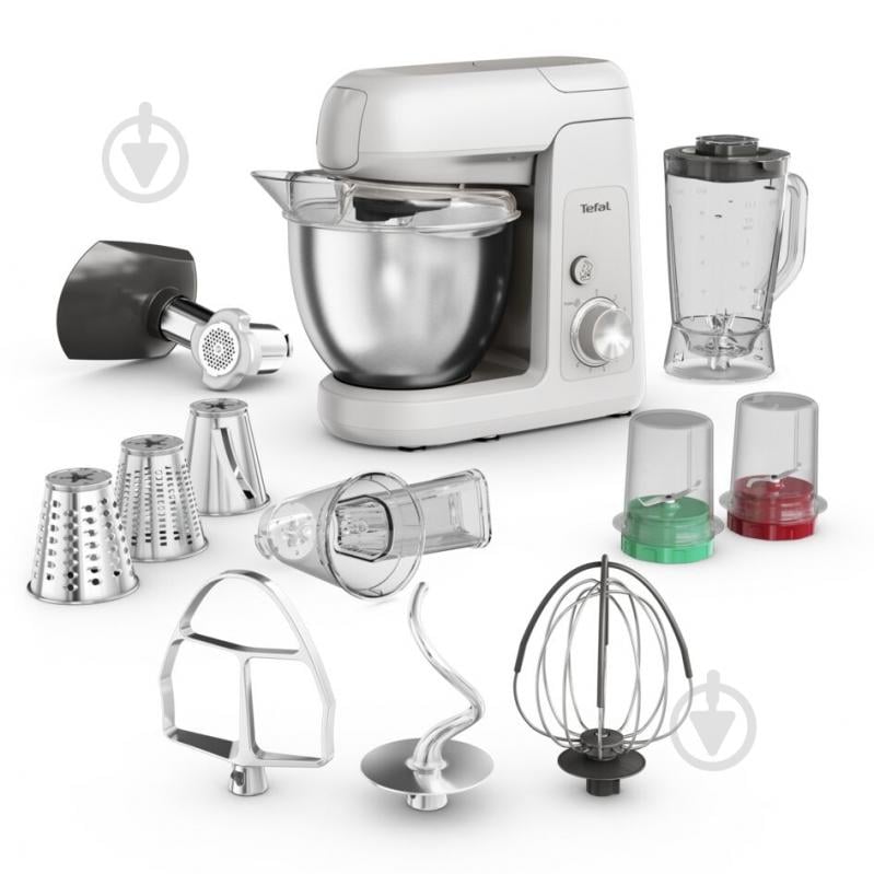 ВИТРИНА! Кухонная машина Tefal BAKE PARTNER QB525B38 - фото 1 ВИТРИНА! Кухонная машина Tefal BAKE PARTNER QB525B38 - фото 1