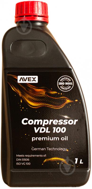 ᐉ Масло для компрессора Avex  VDL-100 1 л • Купить в е .