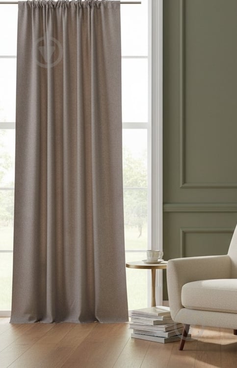 Штора Aiva 160х275 см беж La Nuit - фото 1