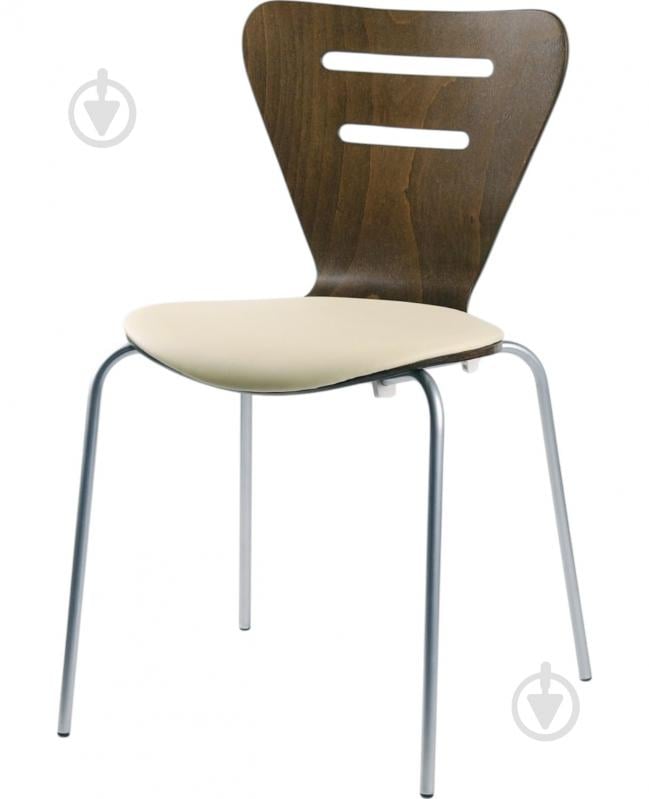 Стул Delta DORIS RS бежевый / хром - фото 1