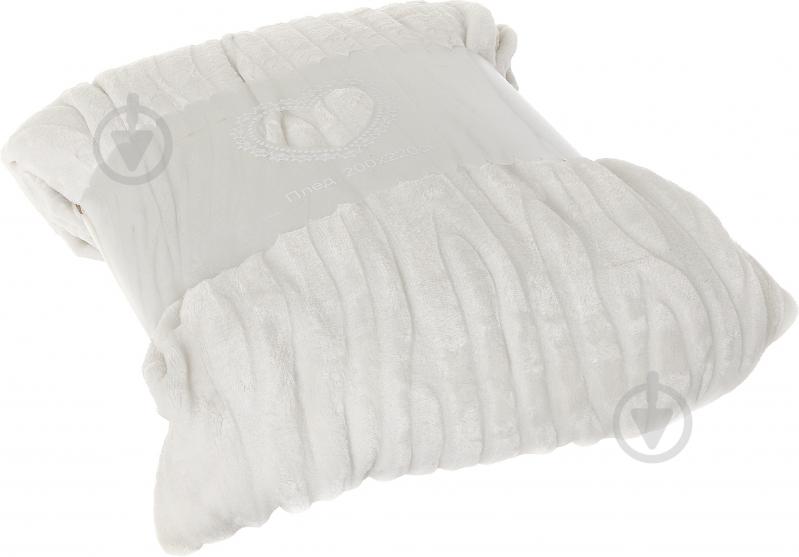 Плед Зебра 160x200 см белый Ningbo Hyseas Textile - фото 2