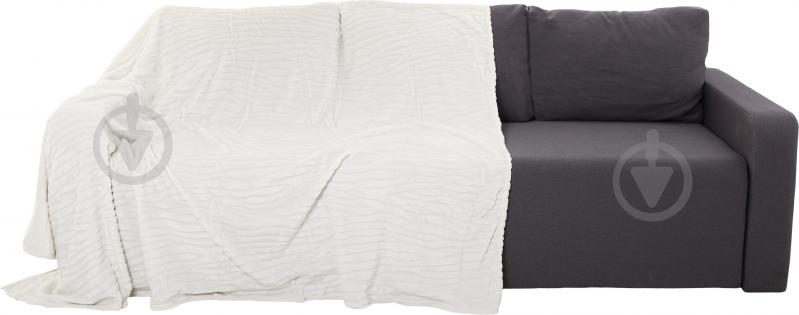 Плед Зебра 160x200 см белый Ningbo Hyseas Textile - фото 1