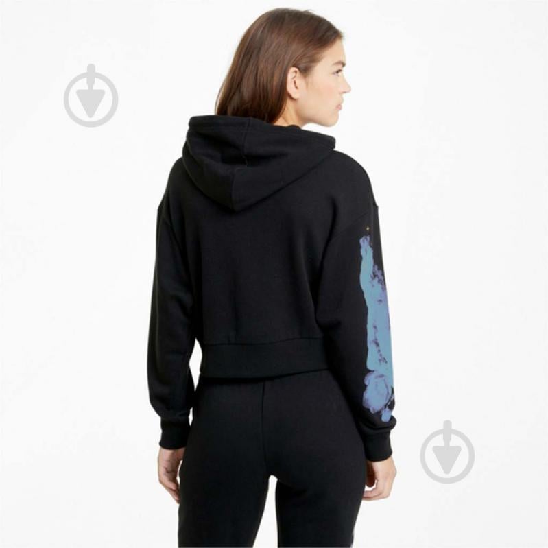 Джемпер Puma EVIDE GRAPHIC HOODIE 59973201 р. S чорний - фото 2