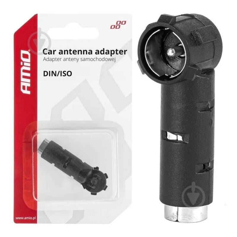 Адаптер антенный угловой DIN / ISO AMiO (03967/039670) - фото 1