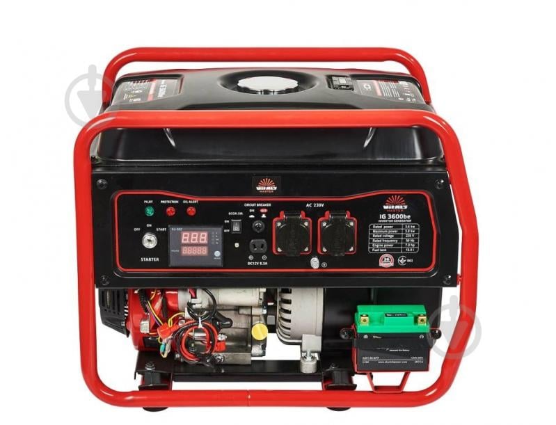 Генератор бензиновий Vitals IG 3600be 3,6 кВт / 3,8 кВт 230 В IG 3600be - фото 1