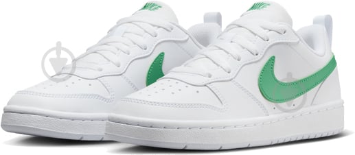 Кроссовки детские летние Nike COURT BOROUGH LOW RECRAFT DV5456-109 р.36 белые - фото 3