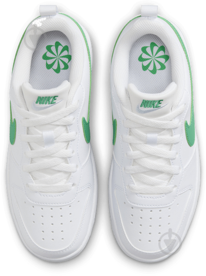 Кроссовки детские летние Nike COURT BOROUGH LOW RECRAFT DV5456-109 р.36 белые - фото 5