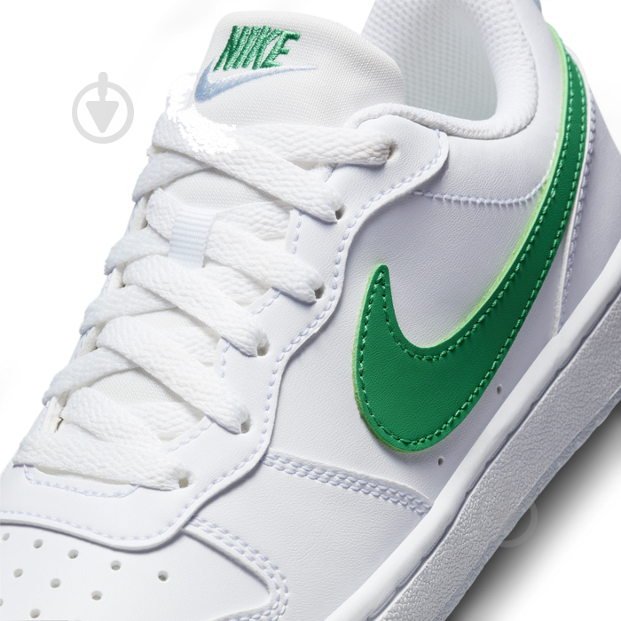 Кроссовки детские летние Nike COURT BOROUGH LOW RECRAFT DV5456-109 р.36 белые - фото 6