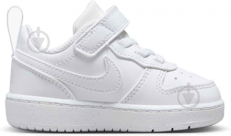 Кроссовки детские демисезонные Nike COURT BOROUGH LOW RECRAFT DV5458-106 р.25 белые - фото 2 Кроссовки детские демисезонные Nike COURT BOROUGH LOW RECRAFT DV5458-106 р.25 белые - фото 2