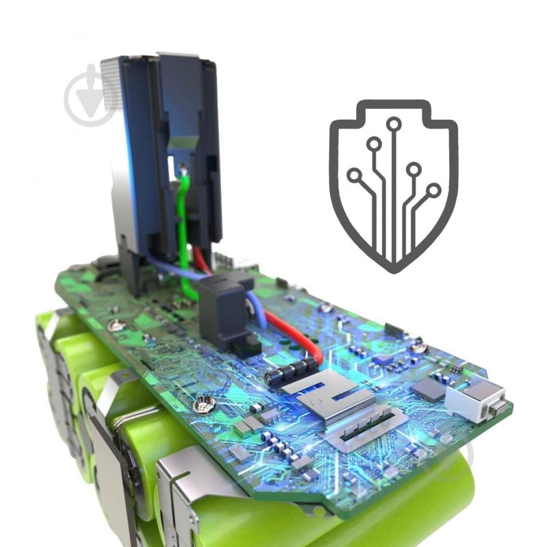 Комплект RYOBI акумуляторів ONE+ RB1850X2 18В (5133005305) - фото 3