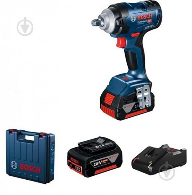 Гайковерт ударний акумуляторний Bosch Professional GDS 18V-400 06019K0020 - фото 1